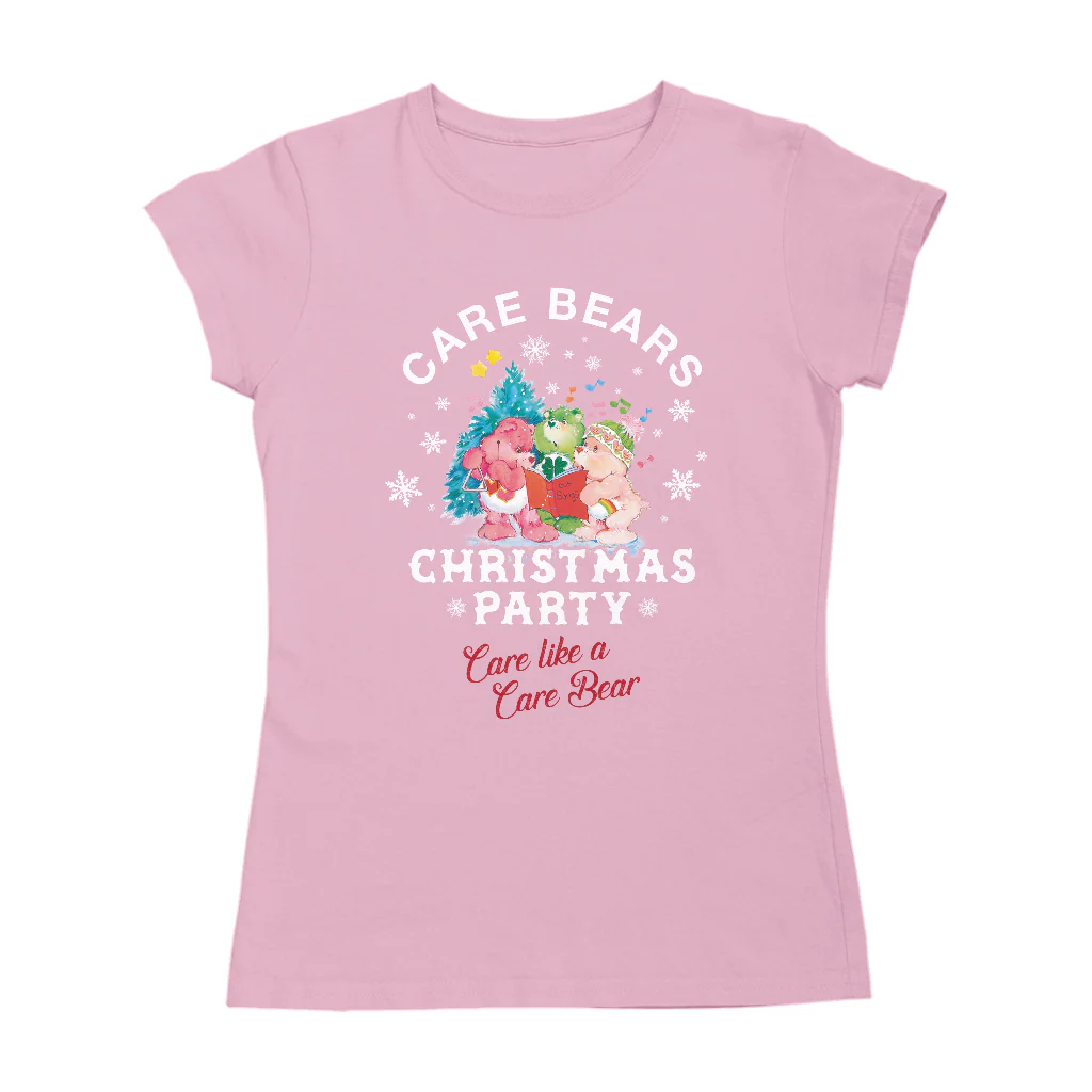Care Bears Christmas Party Care Like A Care Bear Women's T-Shirt - Image 9