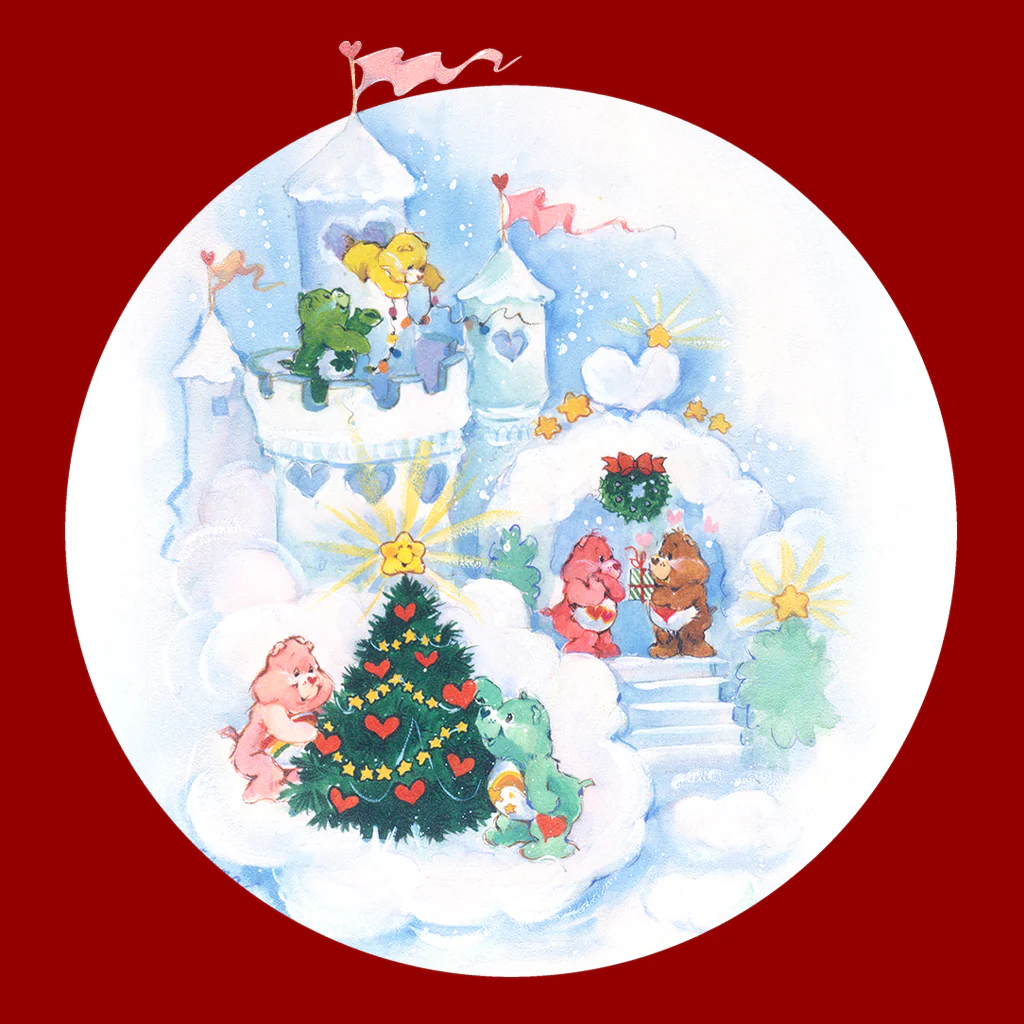 Care Bears Christmas Snow Castle Kids Hooded Sweatshirt - Image 6