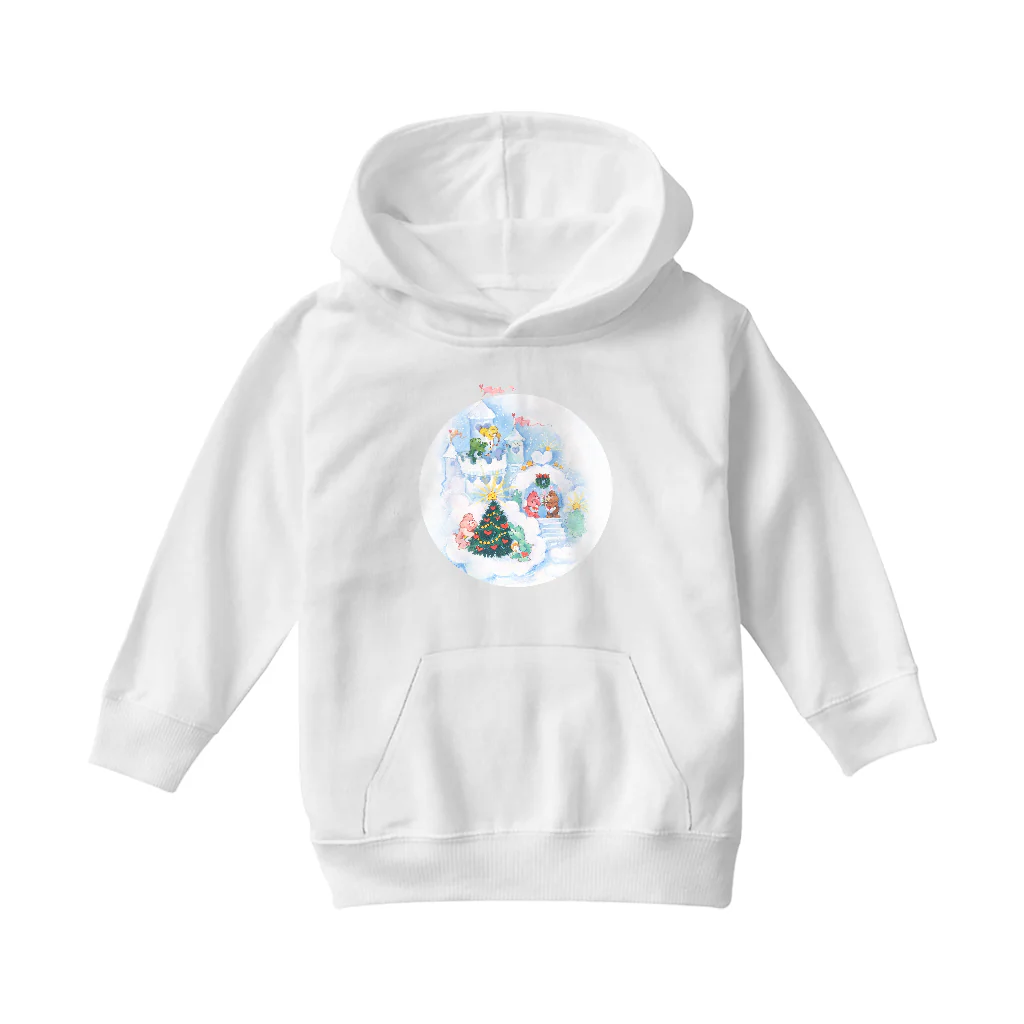 Care Bears Christmas Snow Castle Kids Hooded Sweatshirt - Image 7