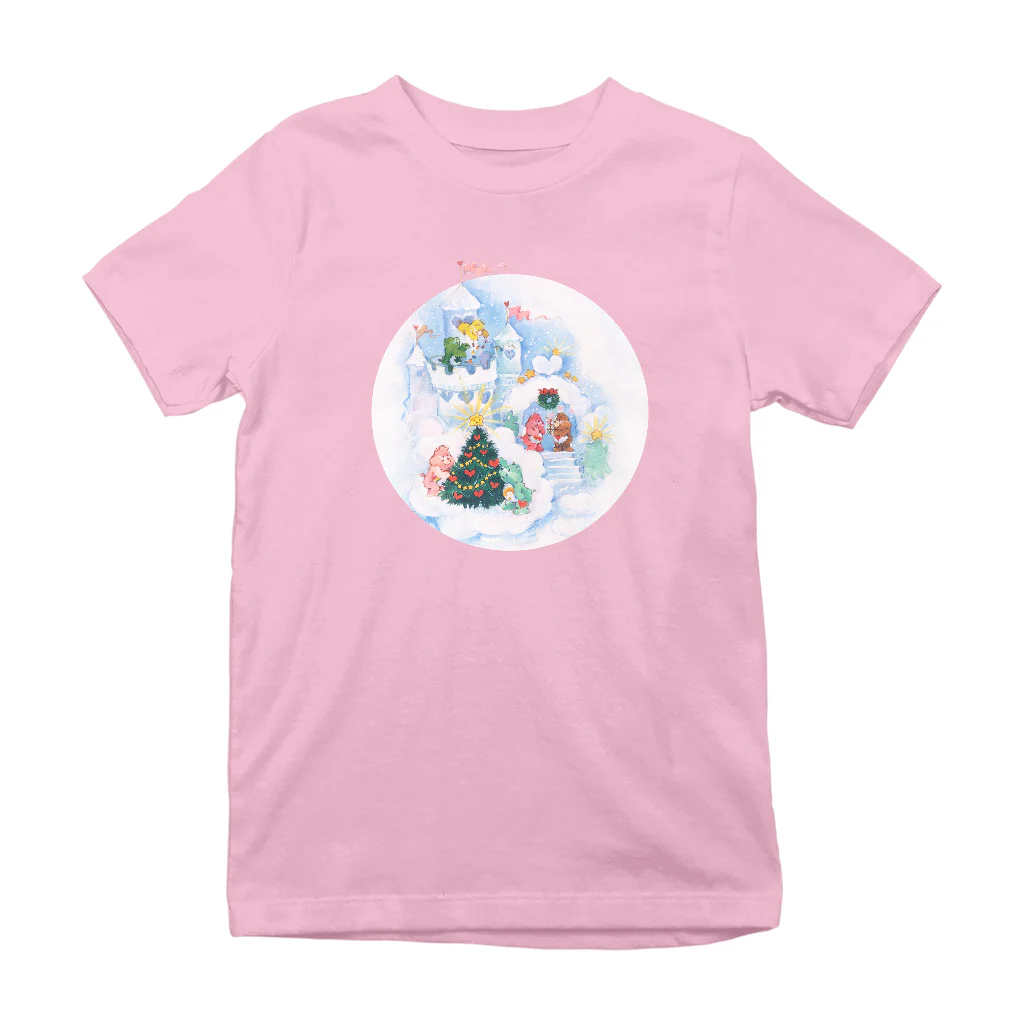 Care Bears Christmas Snow Castle Kids T-Shirt