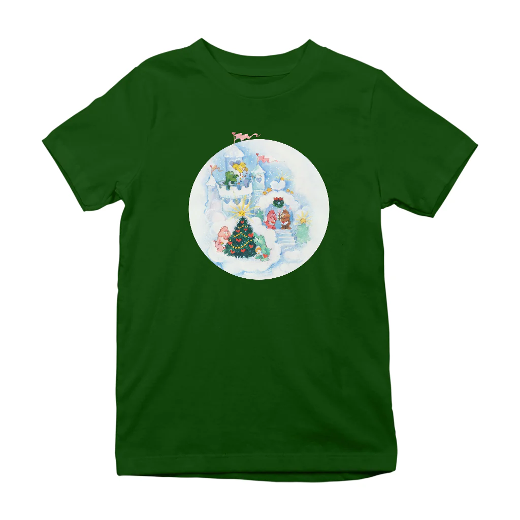 Care Bears Christmas Snow Castle Kids T-Shirt - Image 11