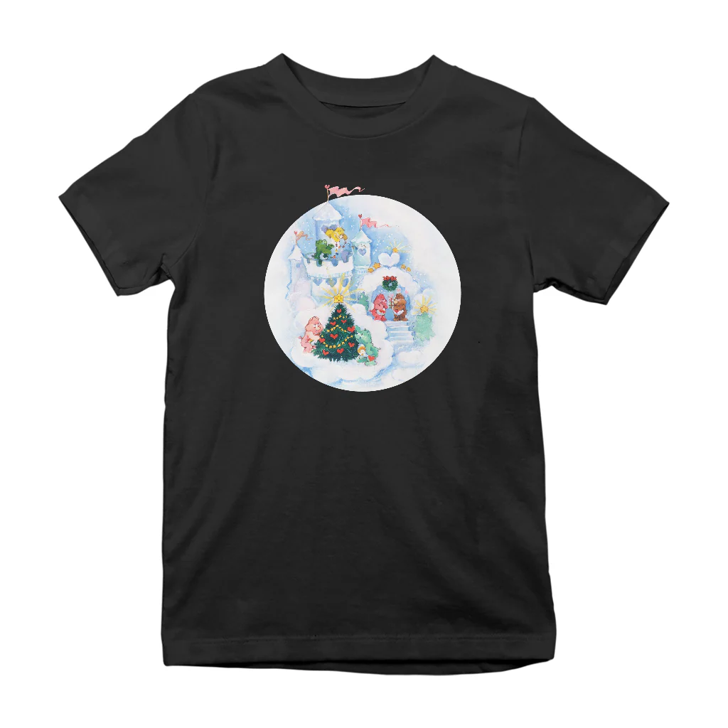 Care Bears Christmas Snow Castle Kids T-Shirt - Image 3