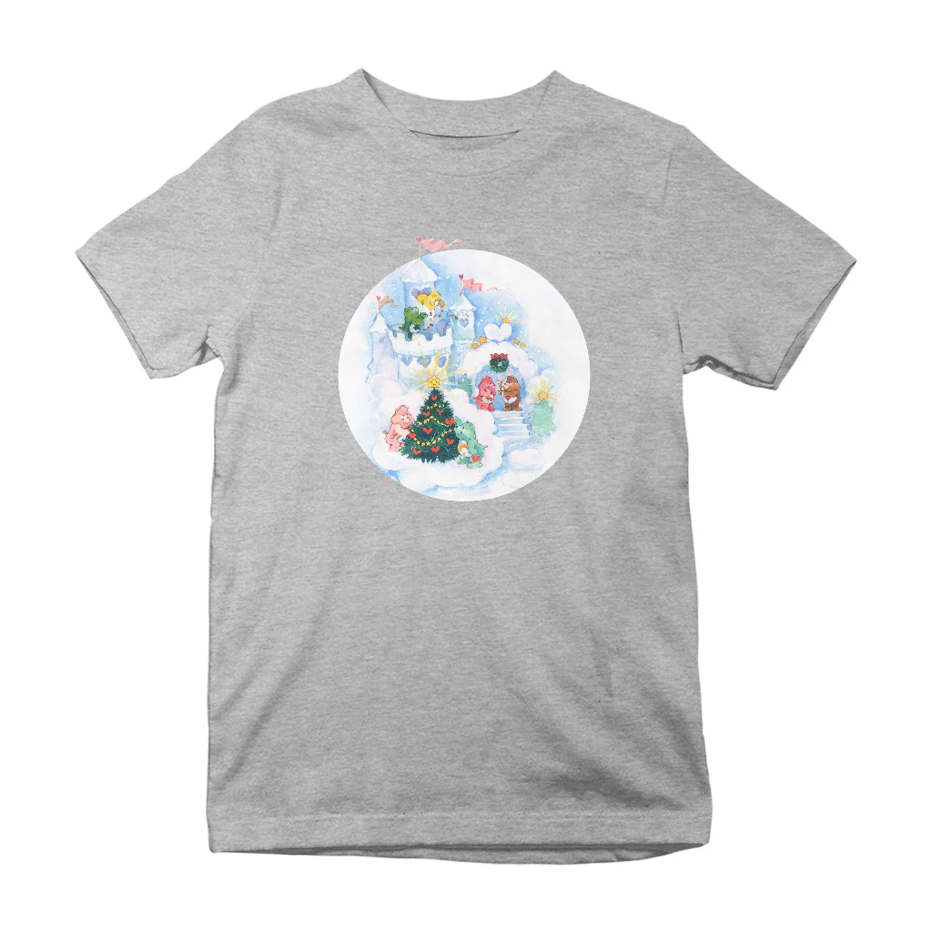Care Bears Christmas Snow Castle Kids T-Shirt - Image 5