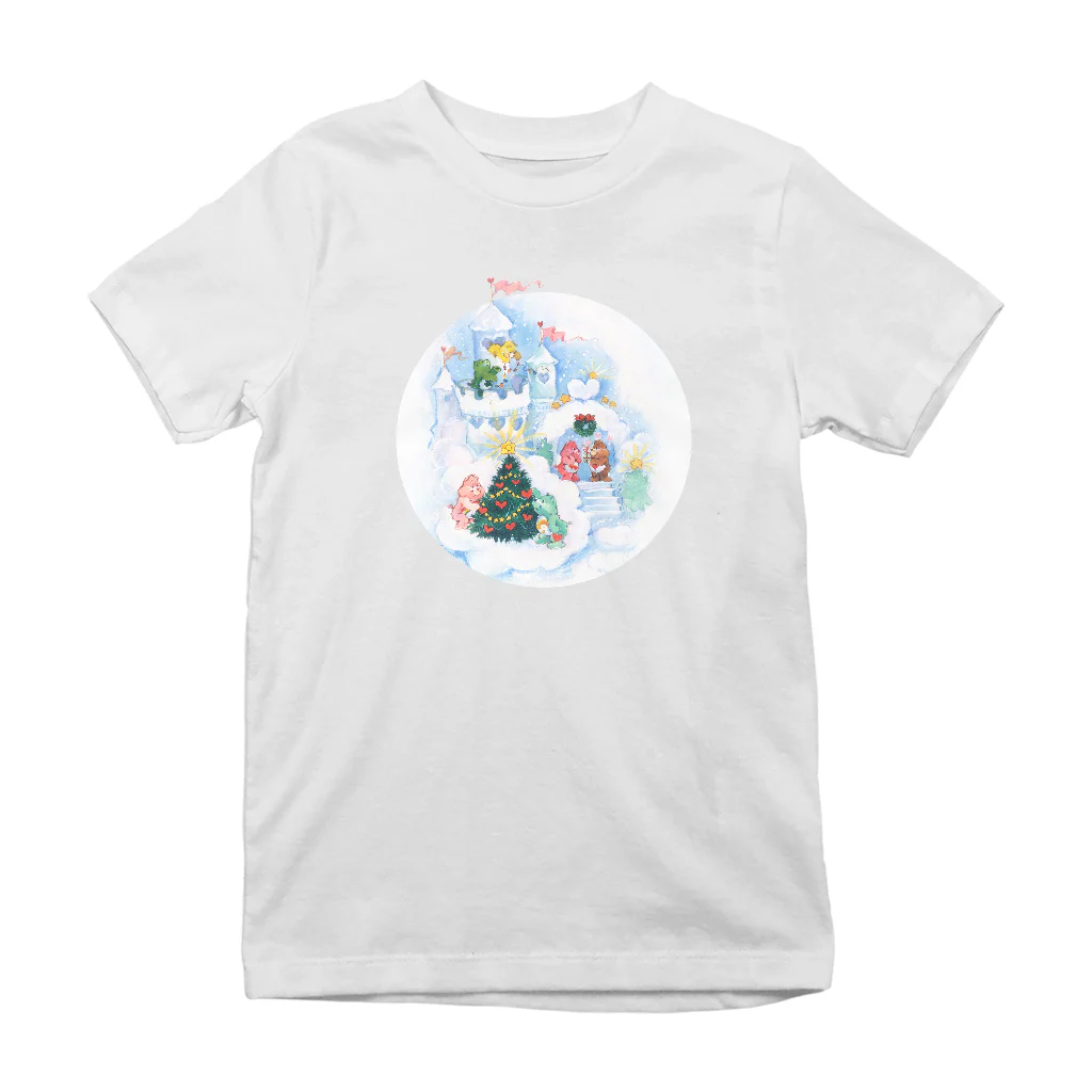 Care Bears Christmas Snow Castle Kids T-Shirt - Image 7