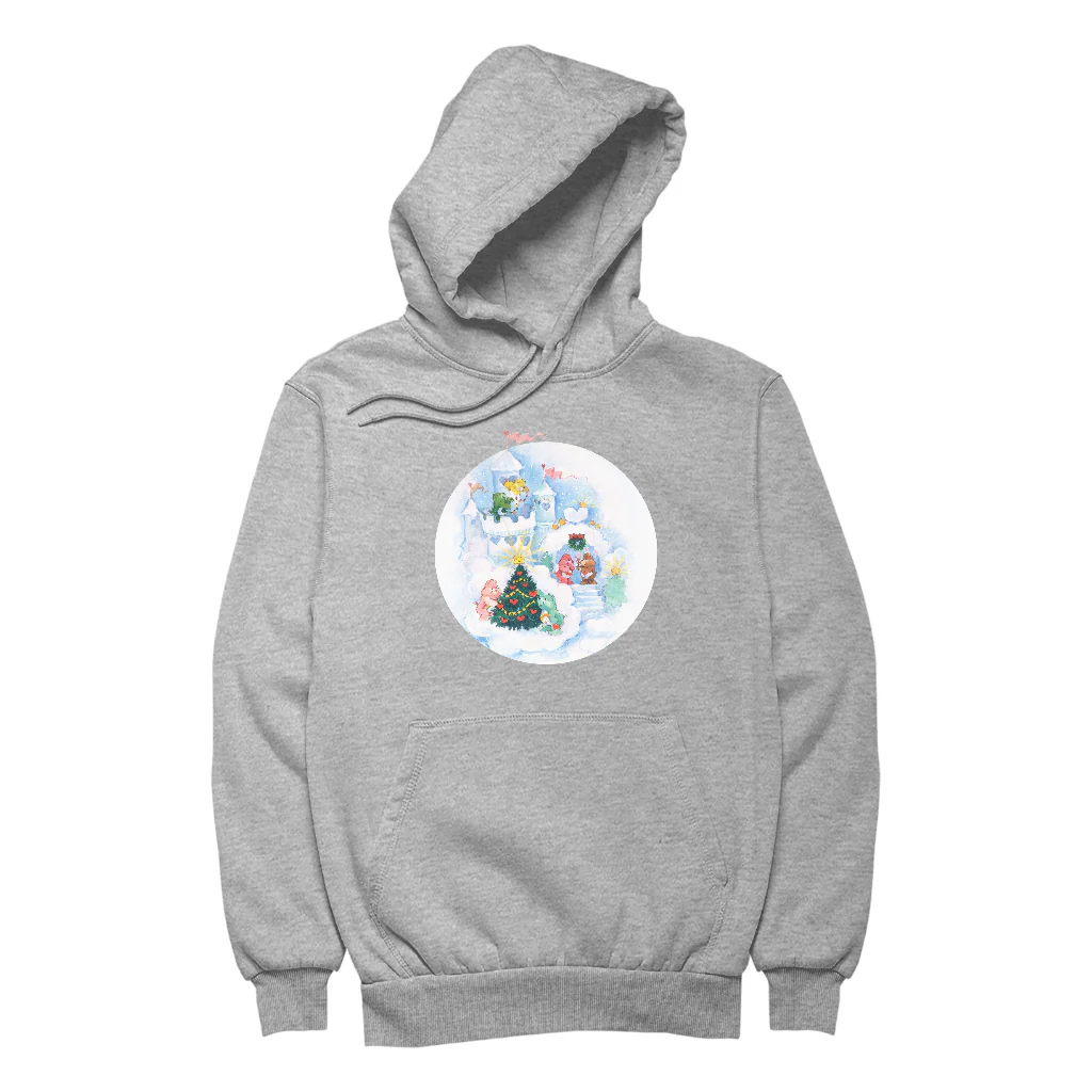 Care Bears Christmas Snow Castle Men's Hooded Sweatshirt