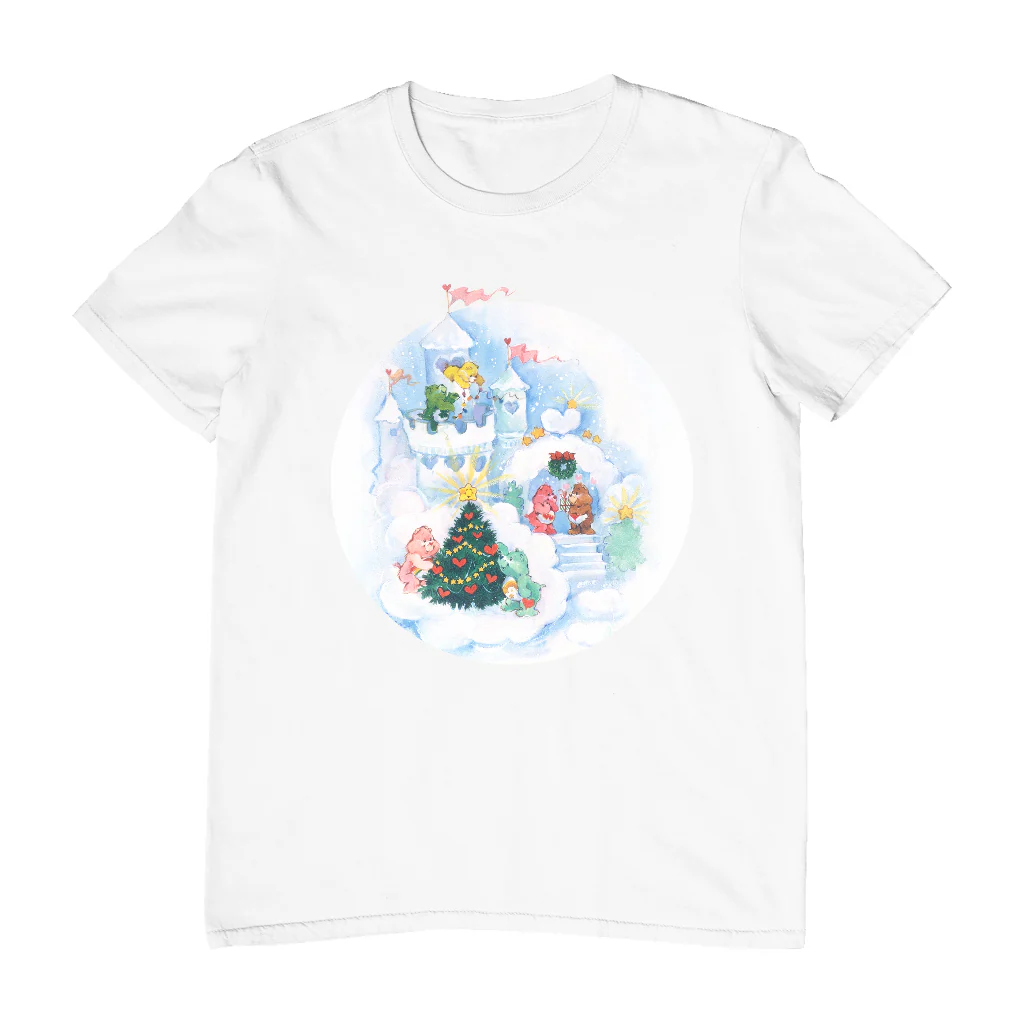 Care Bears Christmas Snow Castle Men's T-Shirt