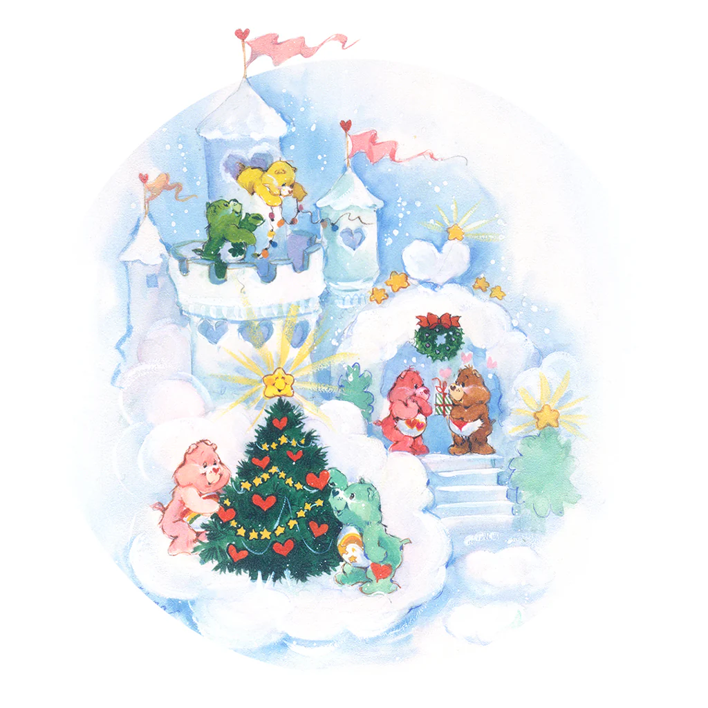 Care Bears Christmas Snow Castle Men's T-Shirt - Image 2