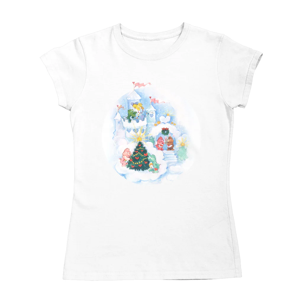 Care Bears Christmas Snow Castle Women's T-Shirt