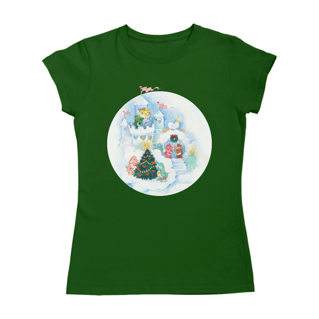 Care Bears Christmas Snow Castle Women's T-Shirt - Image 4
