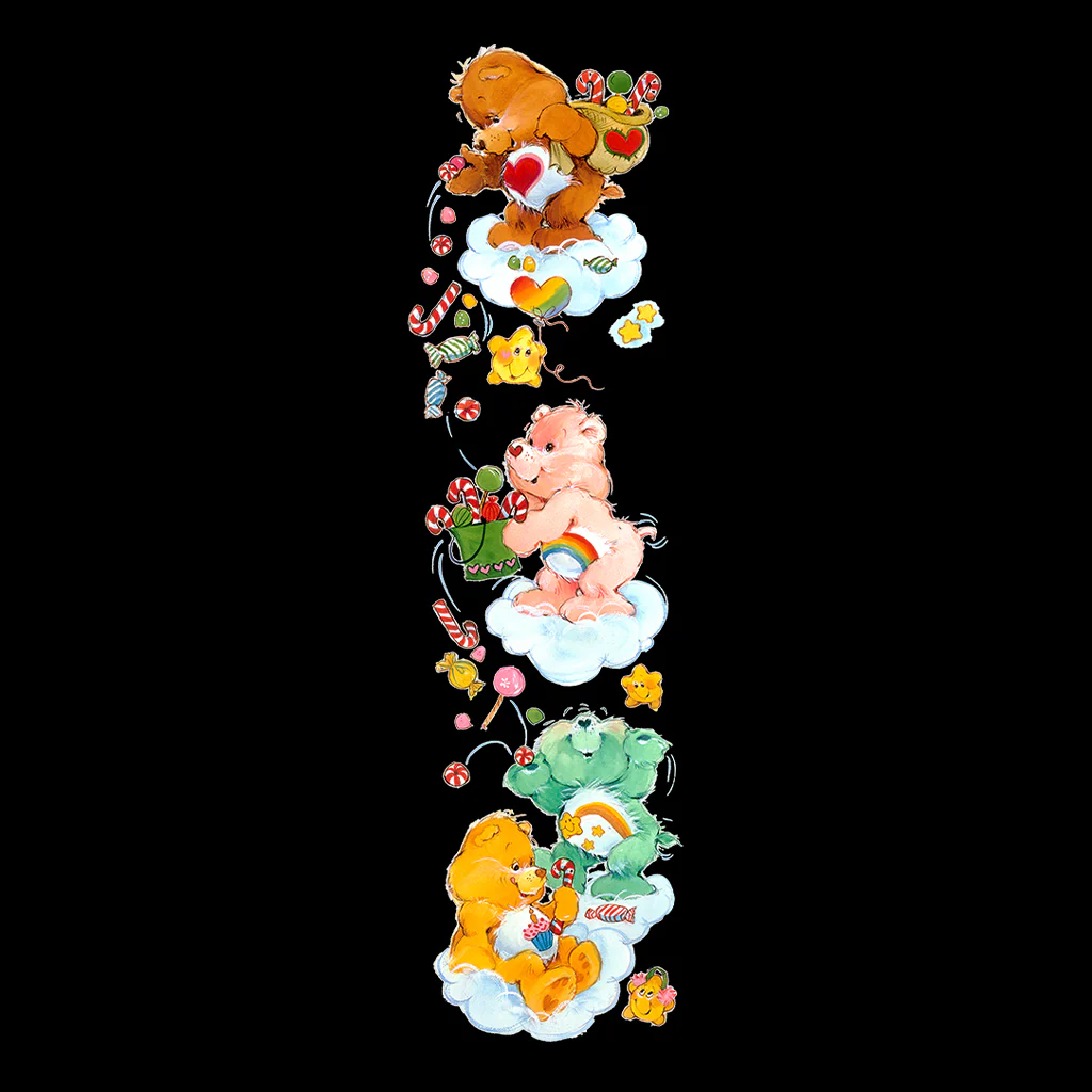 Care Bears Christmas Candy Shower Kids Sweatshirt - Image 8
