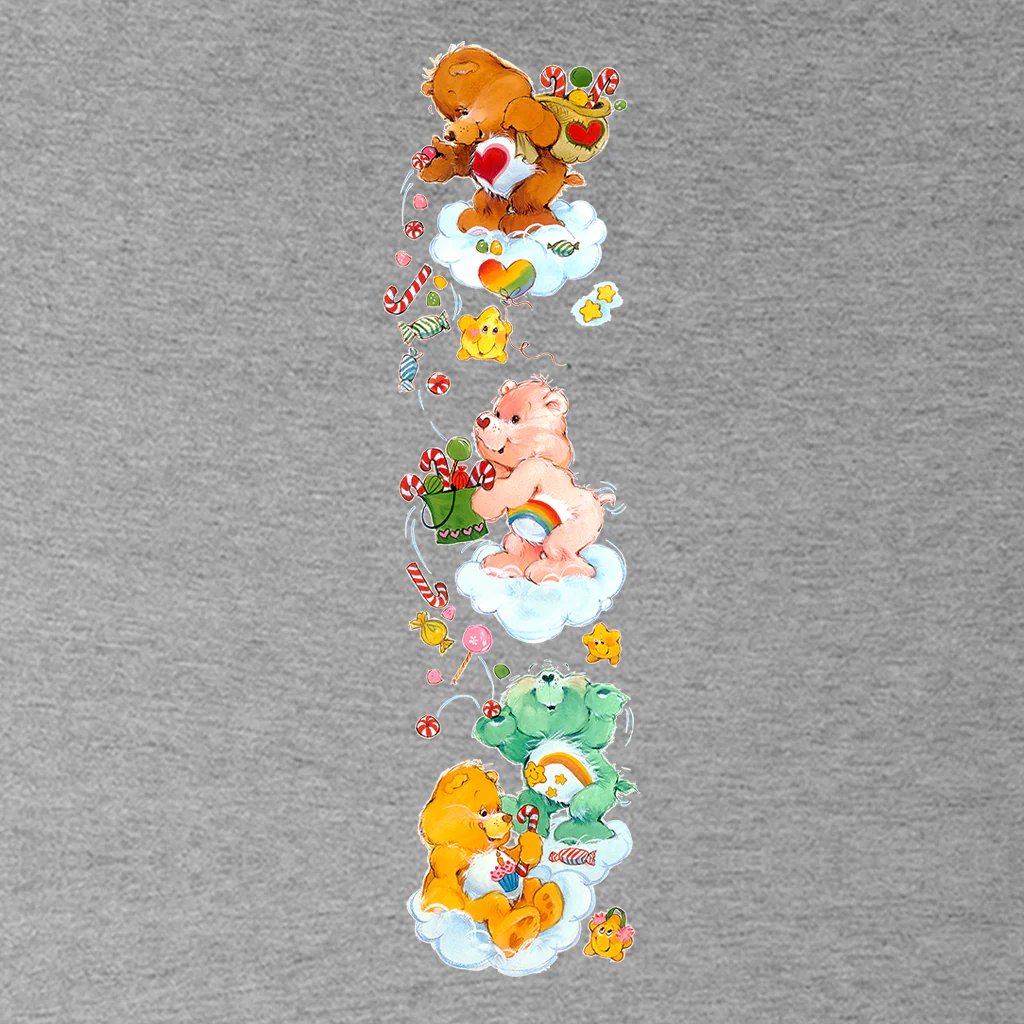 Care Bears Christmas Candy Shower Men's Sweatshirt - Image 2