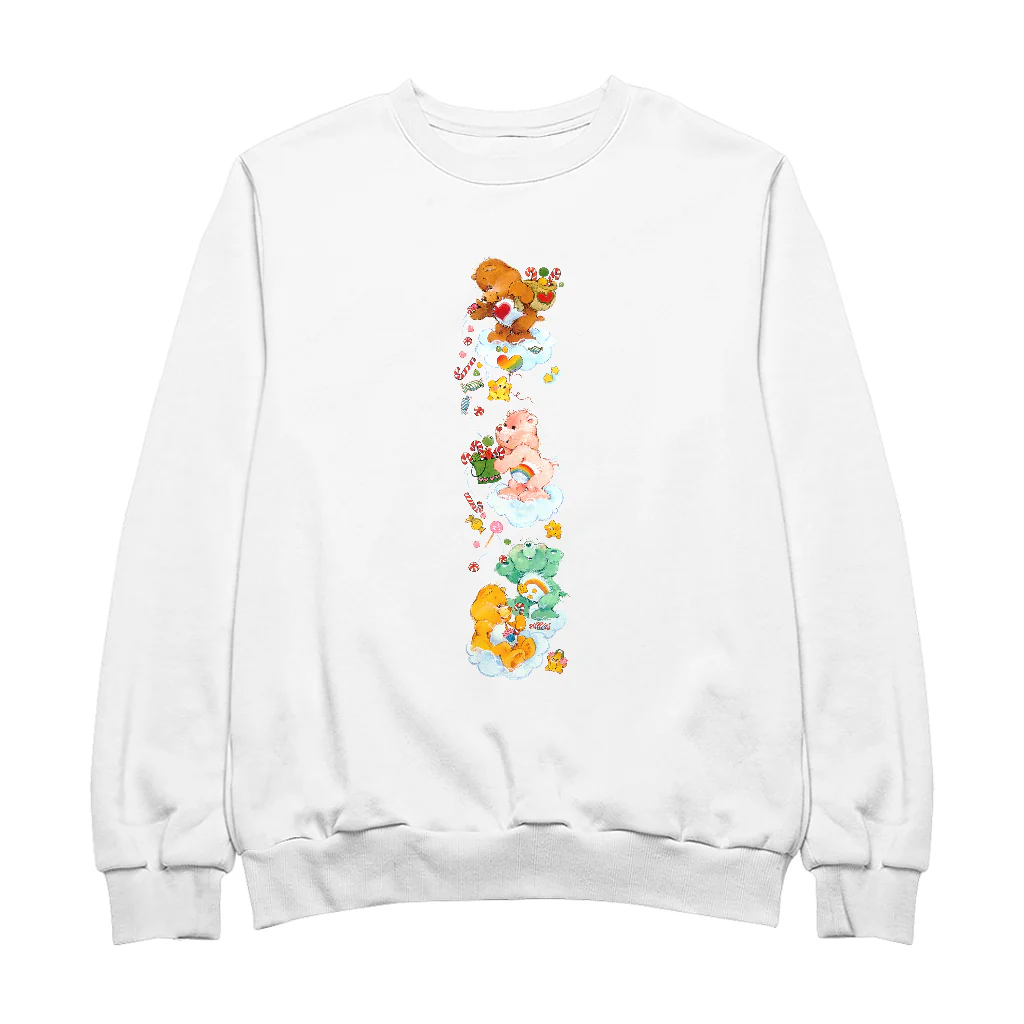 Care Bears Christmas Candy Shower Men's Sweatshirt - Image 5
