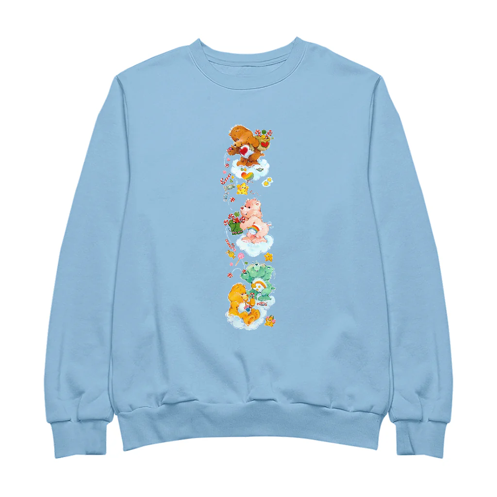 Care Bears Christmas Candy Shower Men's Sweatshirt - Image 7