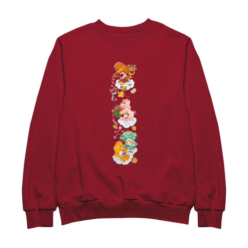 Care Bears Christmas Candy Shower Men's Sweatshirt - Image 8