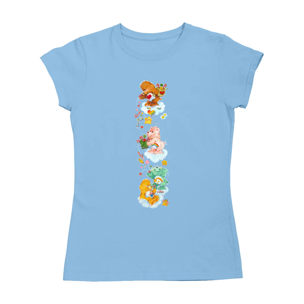 Care Bears Christmas Candy Shower Women's T-Shirt - Image 5