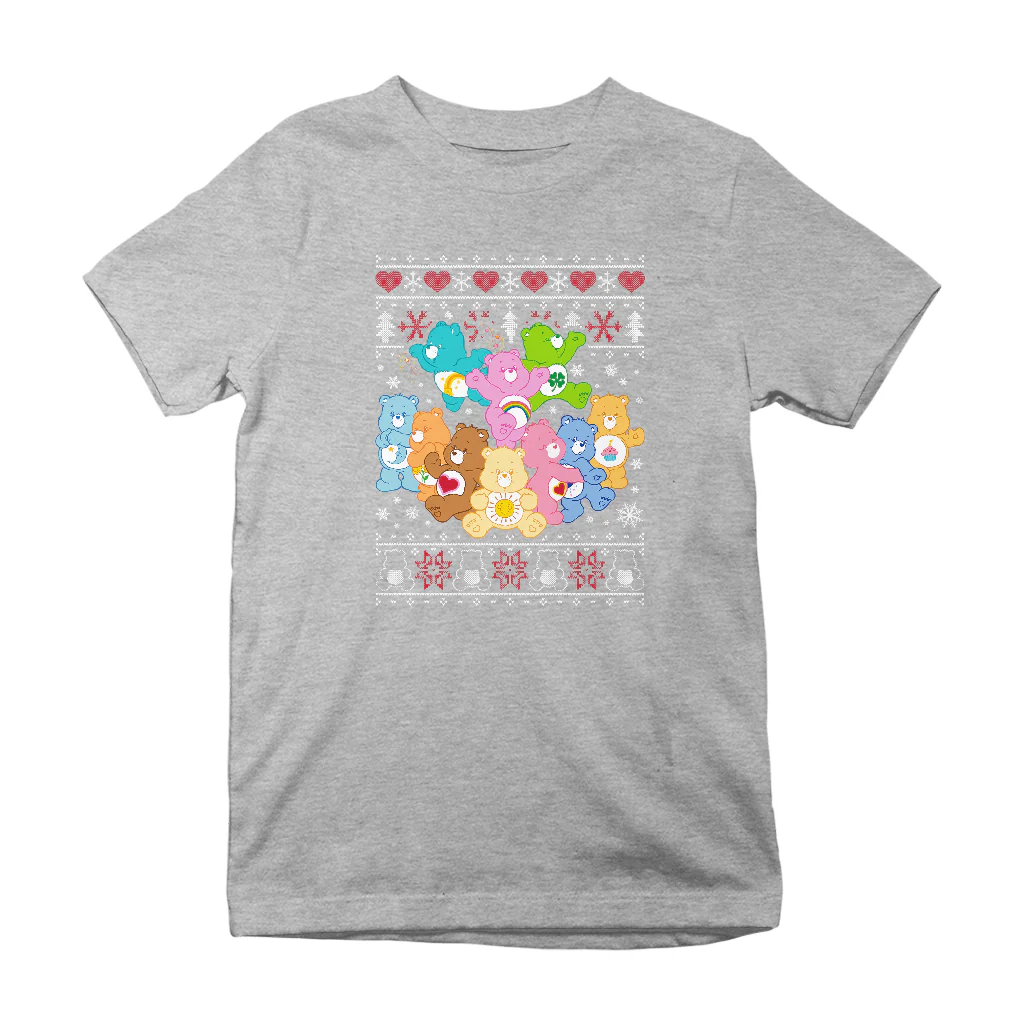 Care Bears Christmas The Original Care Bears Kids T-Shirt - Image 5
