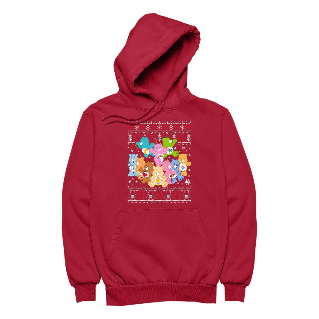 Care Bears Christmas The Original Care Bears Women's Hooded Sweatshirt