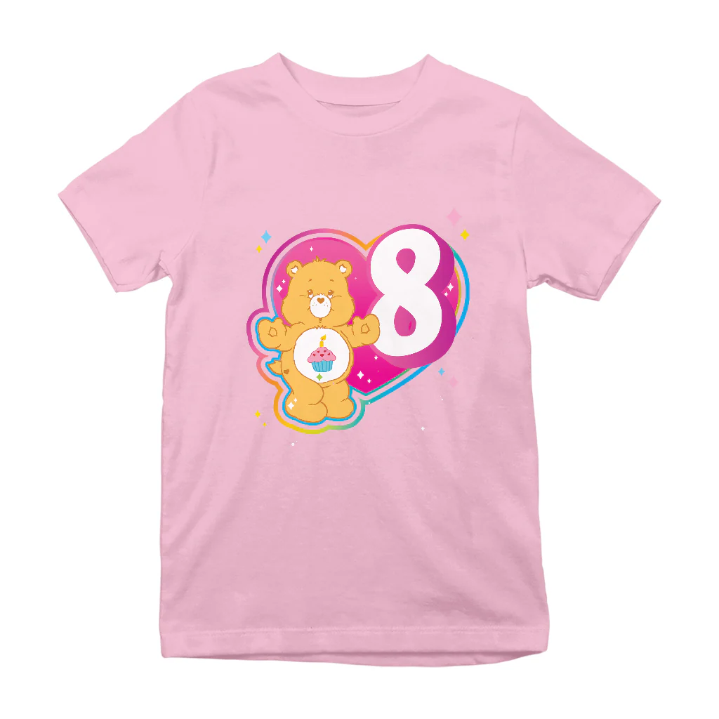 Care Bears Classic Birthday Bear 3rd - 8th Birthday Kid's T-Shirt - Image 16