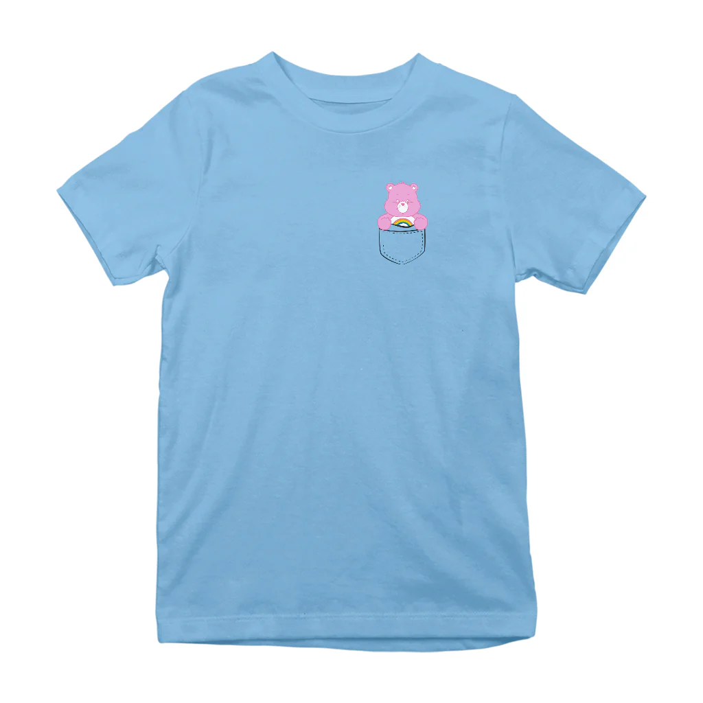 Care Bears Classic Cheer Bear Pocket Print Kid's T-Shirt - Image 4