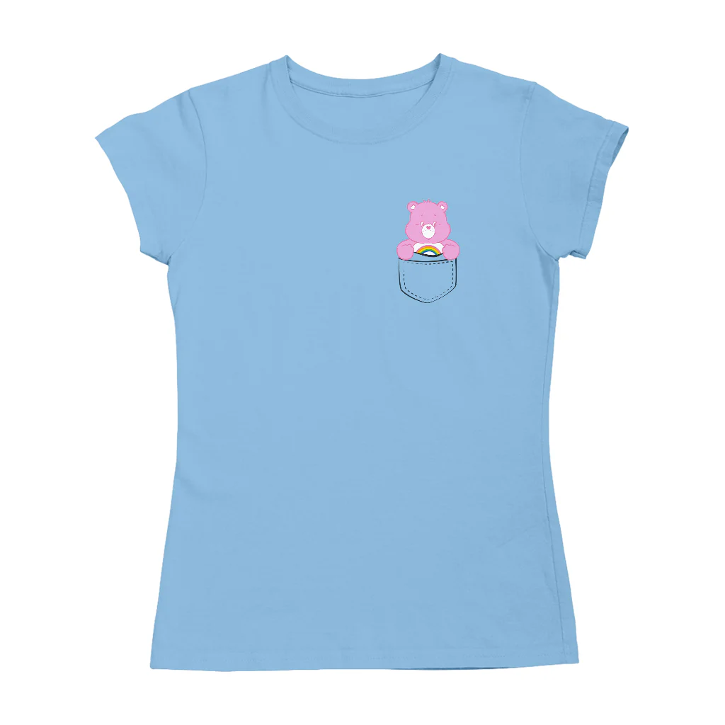 Care Bears Classic Cheer Bear Pocket Print Women's T-Shirt - Image 4