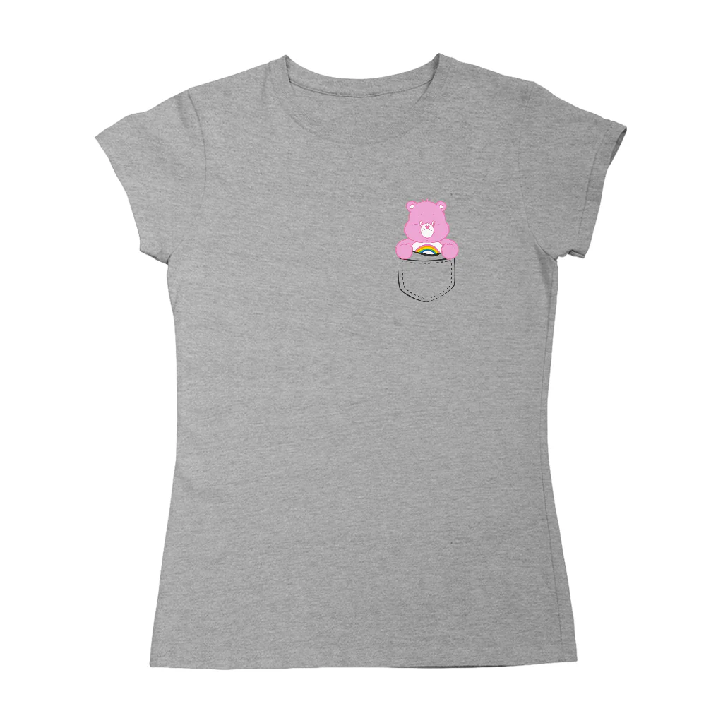 Care Bears Classic Cheer Bear Pocket Print Women's T-Shirt - Image 7