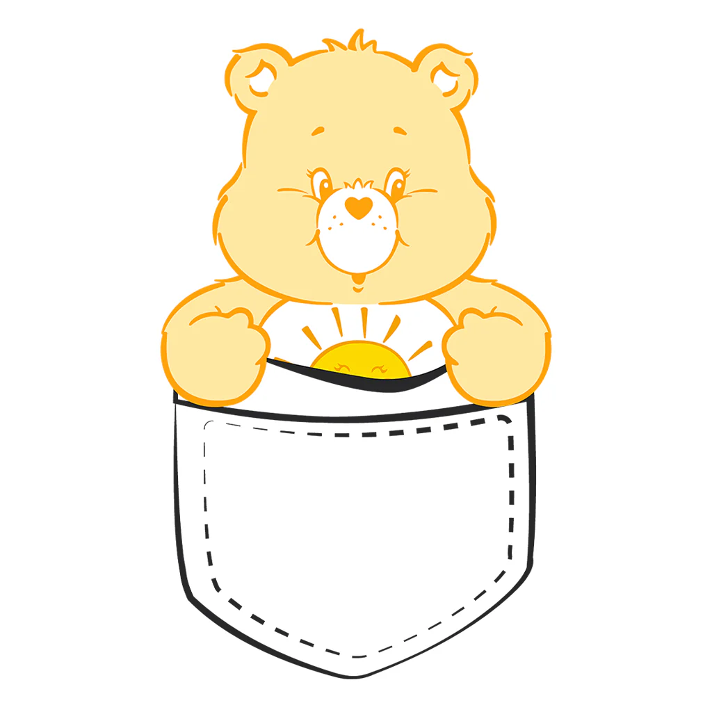 Care Bears Classic Funshine Bear Pocket Print Women's T-Shirt - Image 8