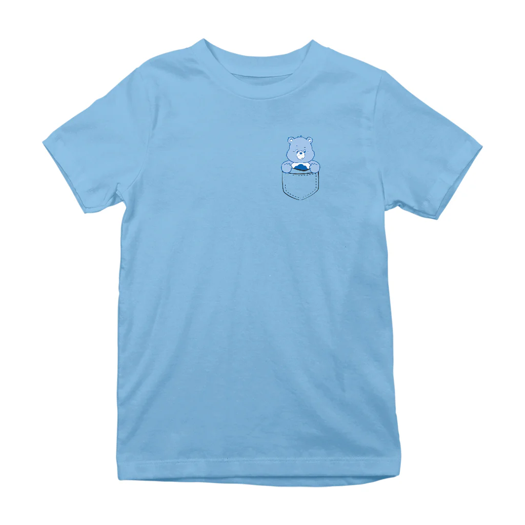 Care Bears Classic Grumpy Bear Pocket Print Kid's T-Shirt - Image 4