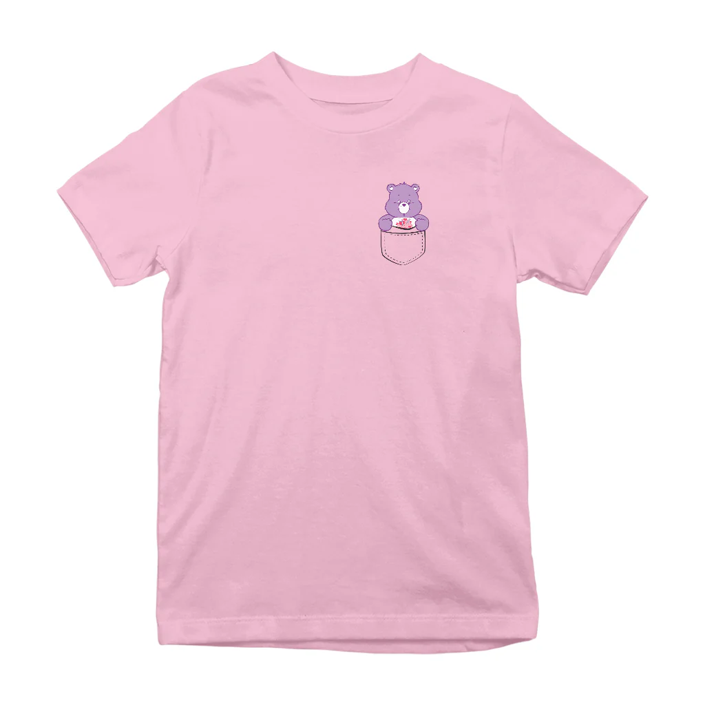Care Bears Classic Share Bear Pocket Print Kid's T-Shirt - Image 4