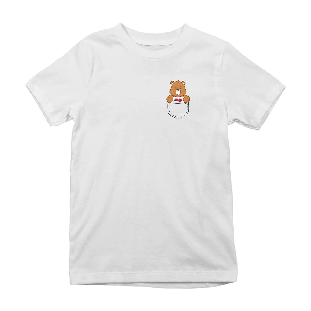 Care Bears Classic Tenderheart Bear Pocket Print Kid's T-Shirt - Image 4