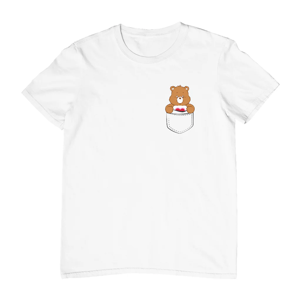Care Bears Classic Tenderheart Bear Pocket Print Men's T-Shirt - Image 4