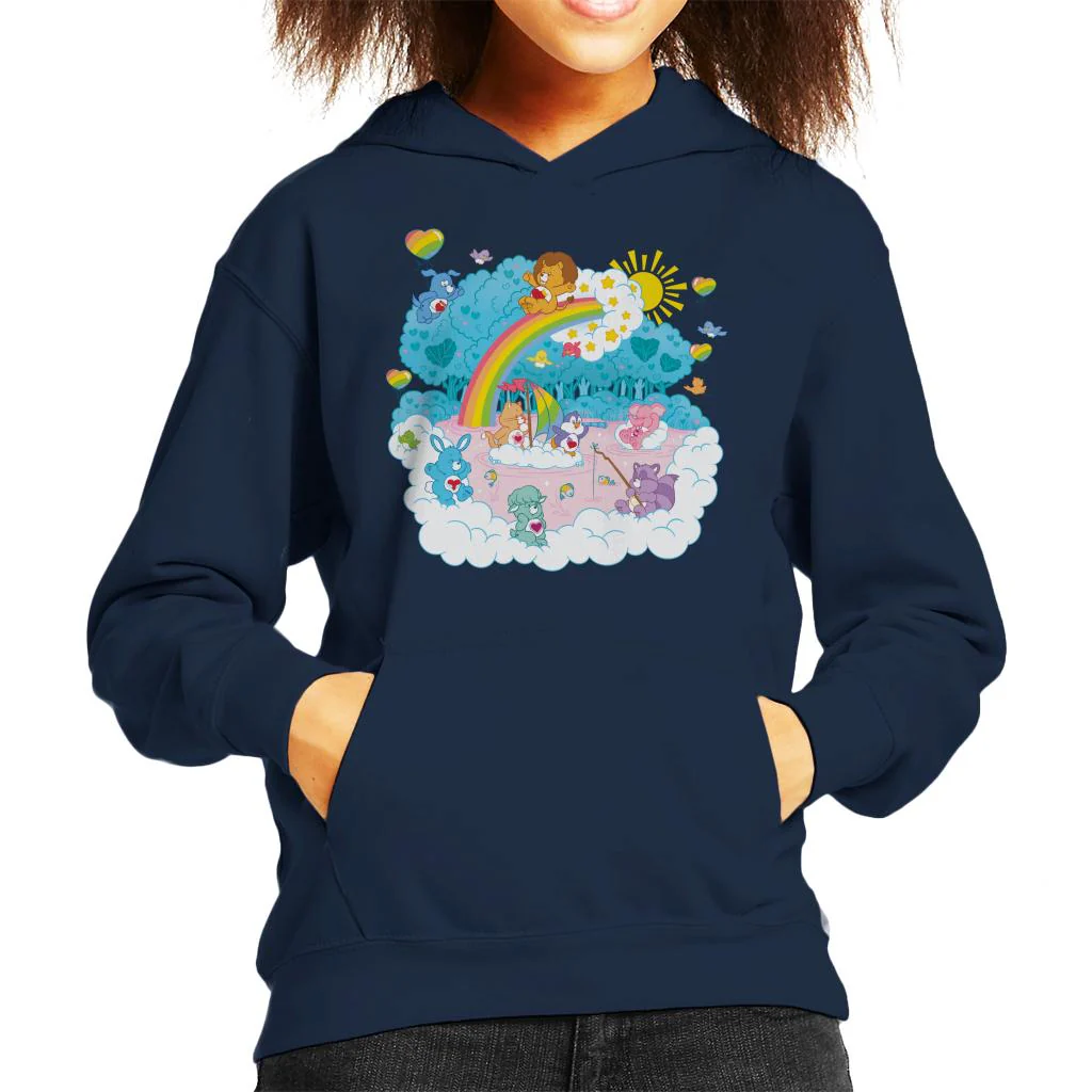 Cousins Rainbow Lake Kids Hooded Sweatshirt - Image 3