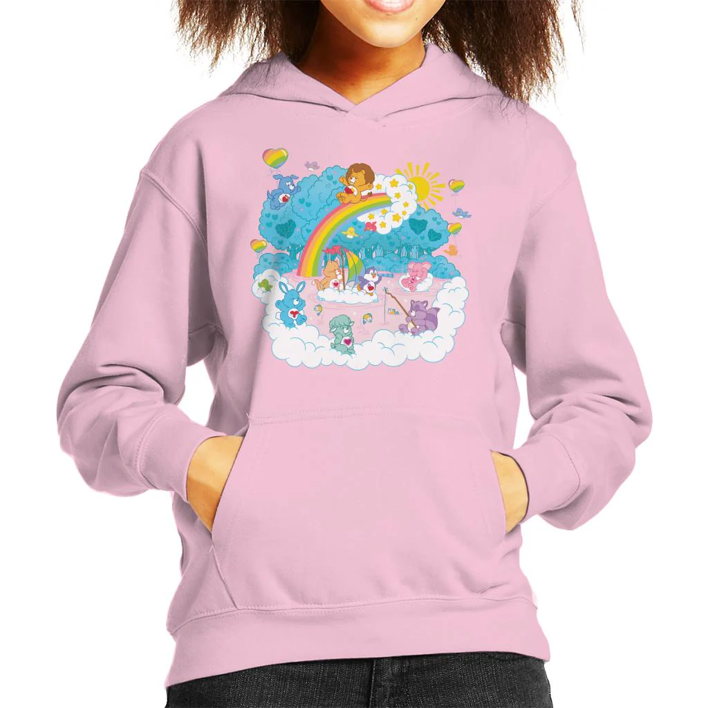 Cousins Rainbow Lake Kids Hooded Sweatshirt - Image 6