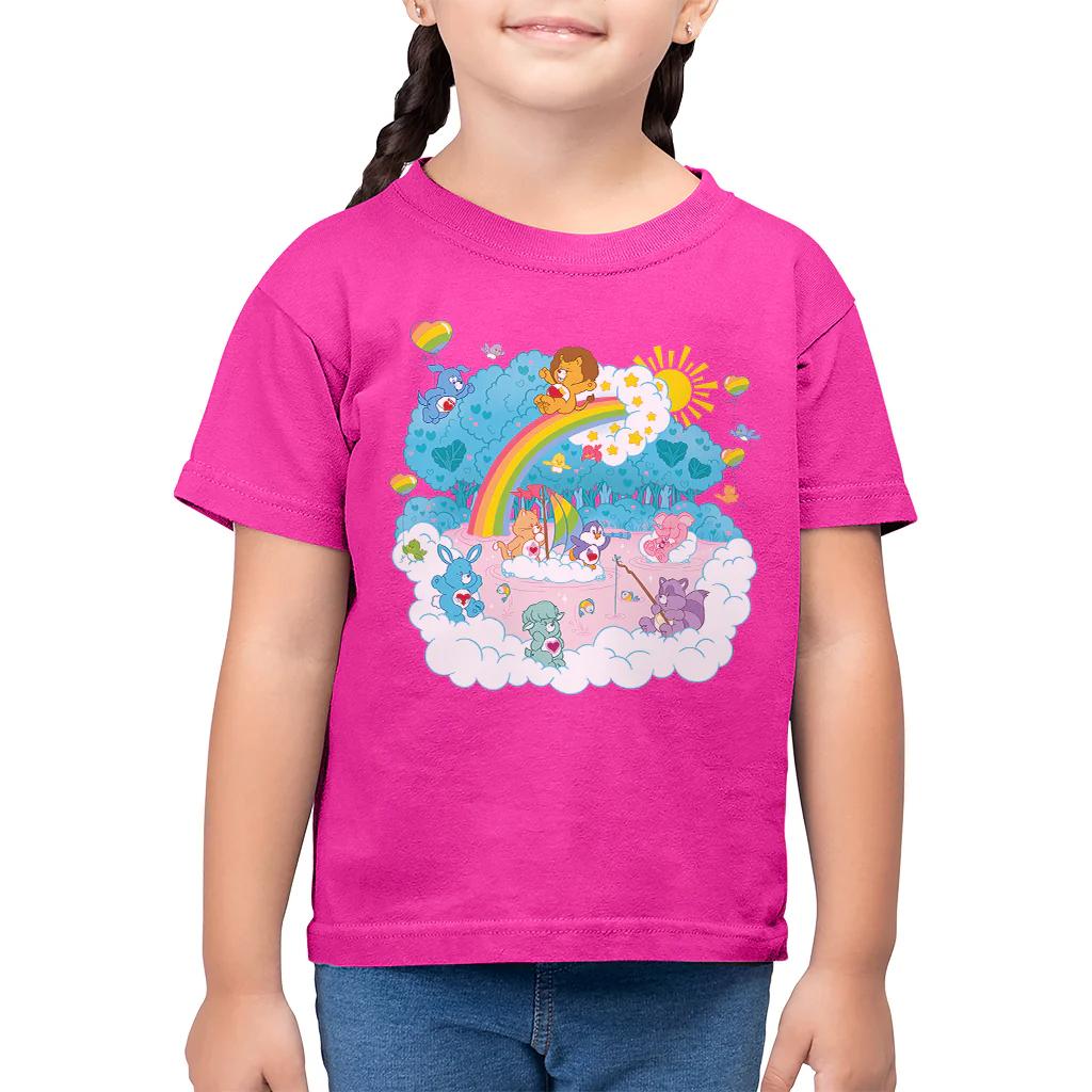 Cousins Rainbow Lake Kids T-Shirt - Image 3