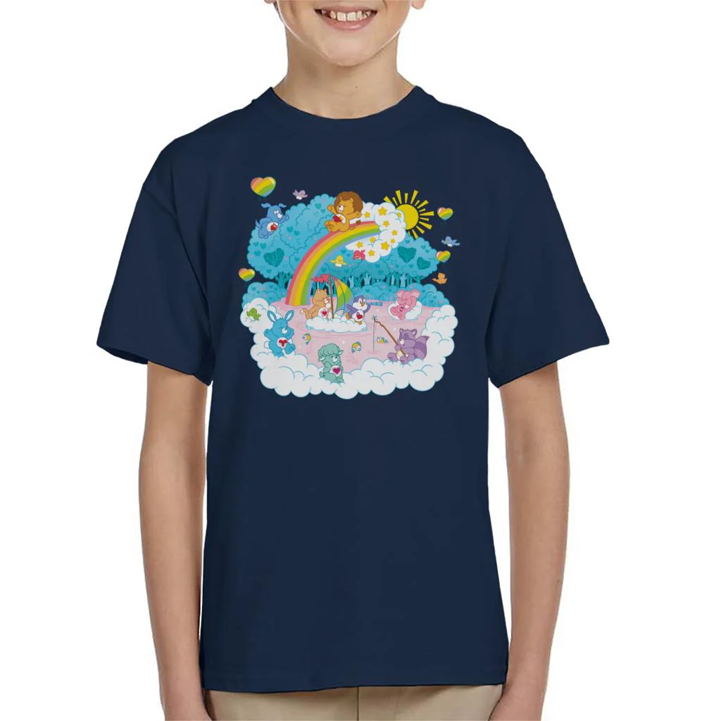 Cousins Rainbow Lake Kids T-Shirt - Image 6