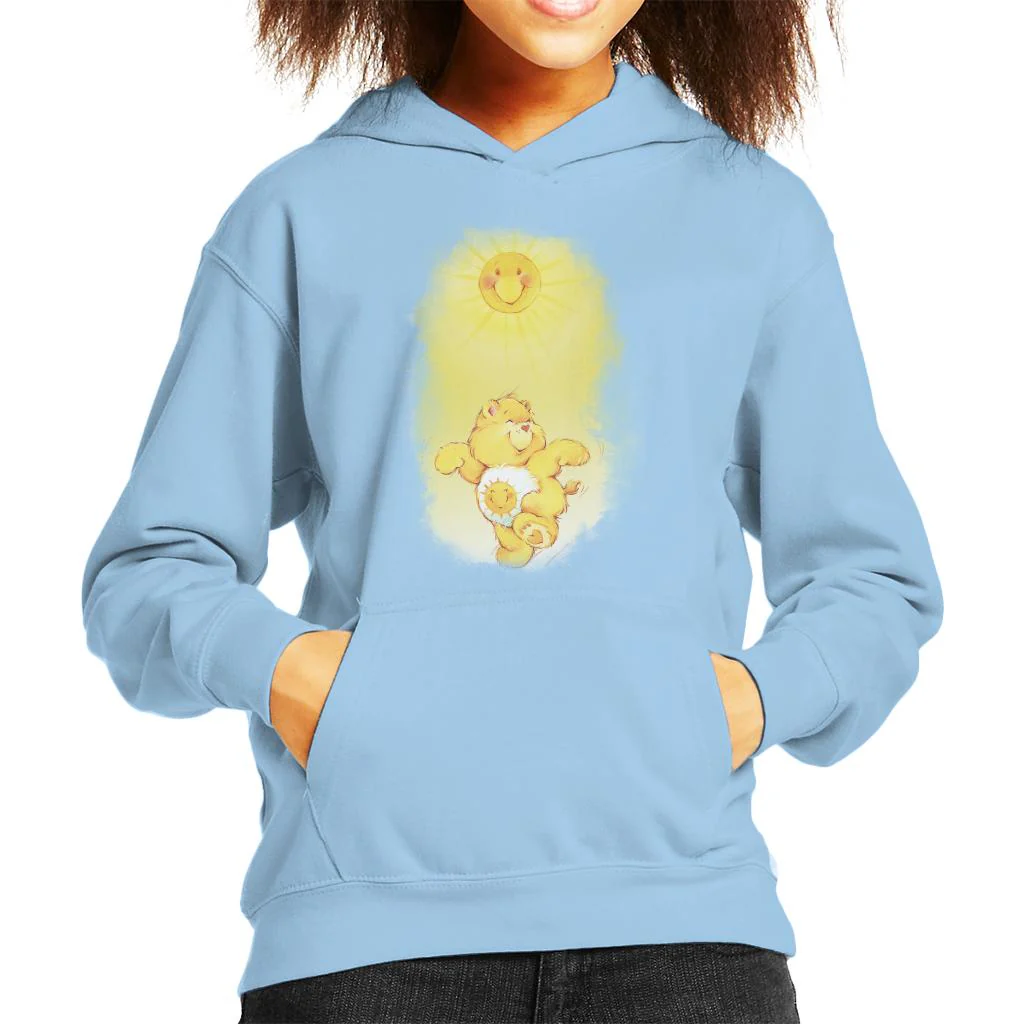 Funshine Bear Dancing In The Sun Kids Hooded Sweatshirt - Image 4