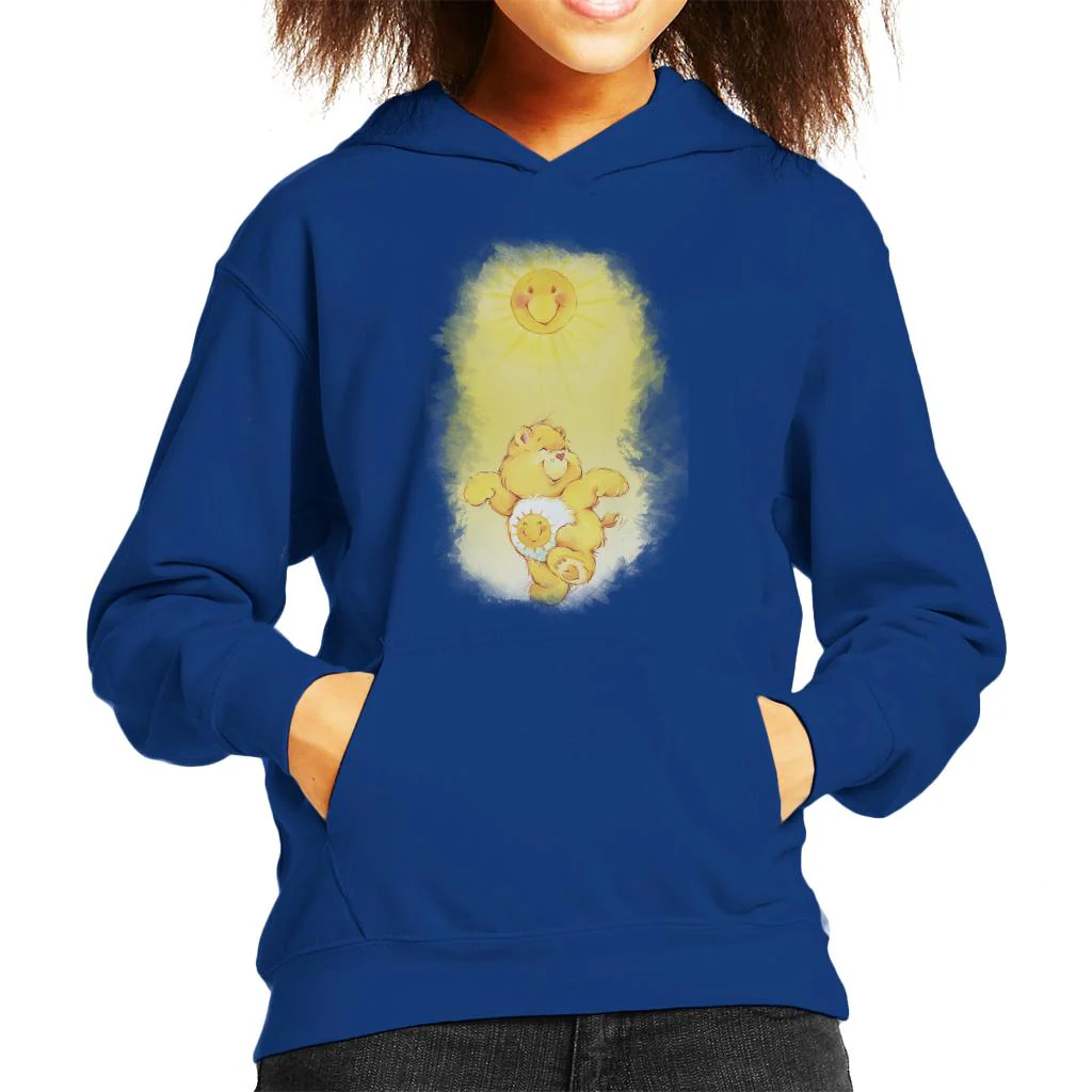 Funshine Bear Dancing In The Sun Kids Hooded Sweatshirt - Image 5