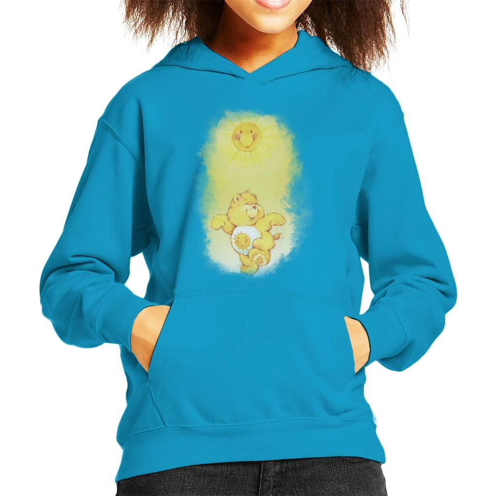 Funshine Bear Dancing In The Sun Kids Hooded Sweatshirt - Image 6