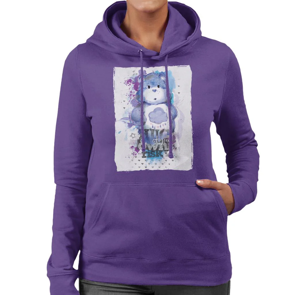 Grumpy Bear Hug At Your Own Risk Women's Hooded Sweatshirt