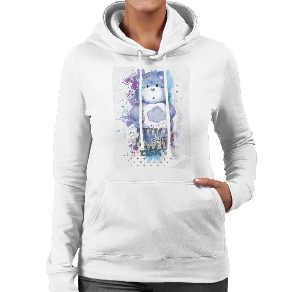 Grumpy Bear Hug At Your Own Risk Women's Hooded Sweatshirt - Image 3
