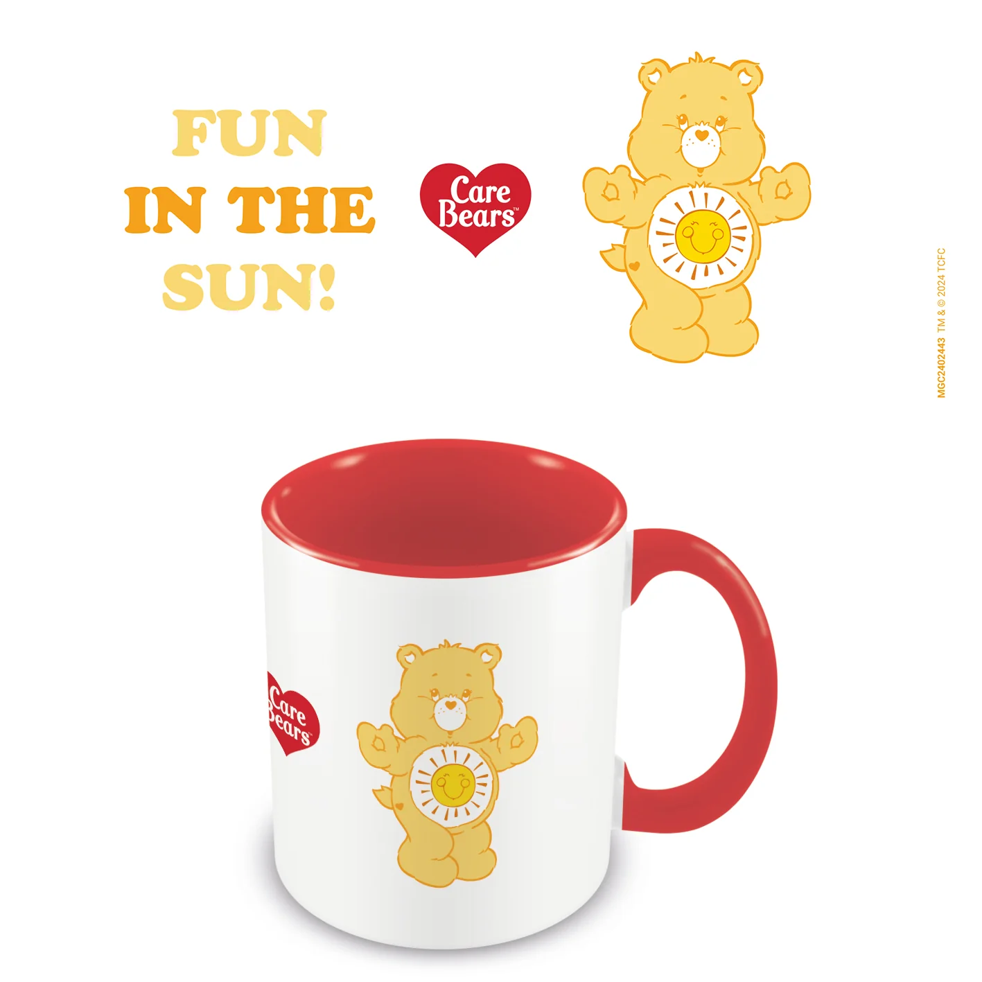 Care Bears Grumpy, Cheer & Funshine Bear Mug 3-Pack Bundle - Image 4