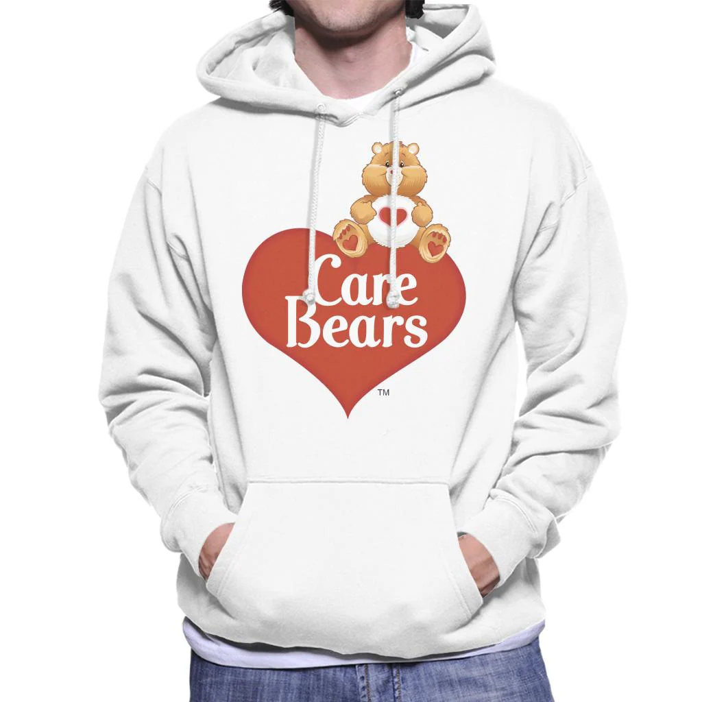 Logo Tenderheart Bear Men's Hooded Sweatshirt - Image 3
