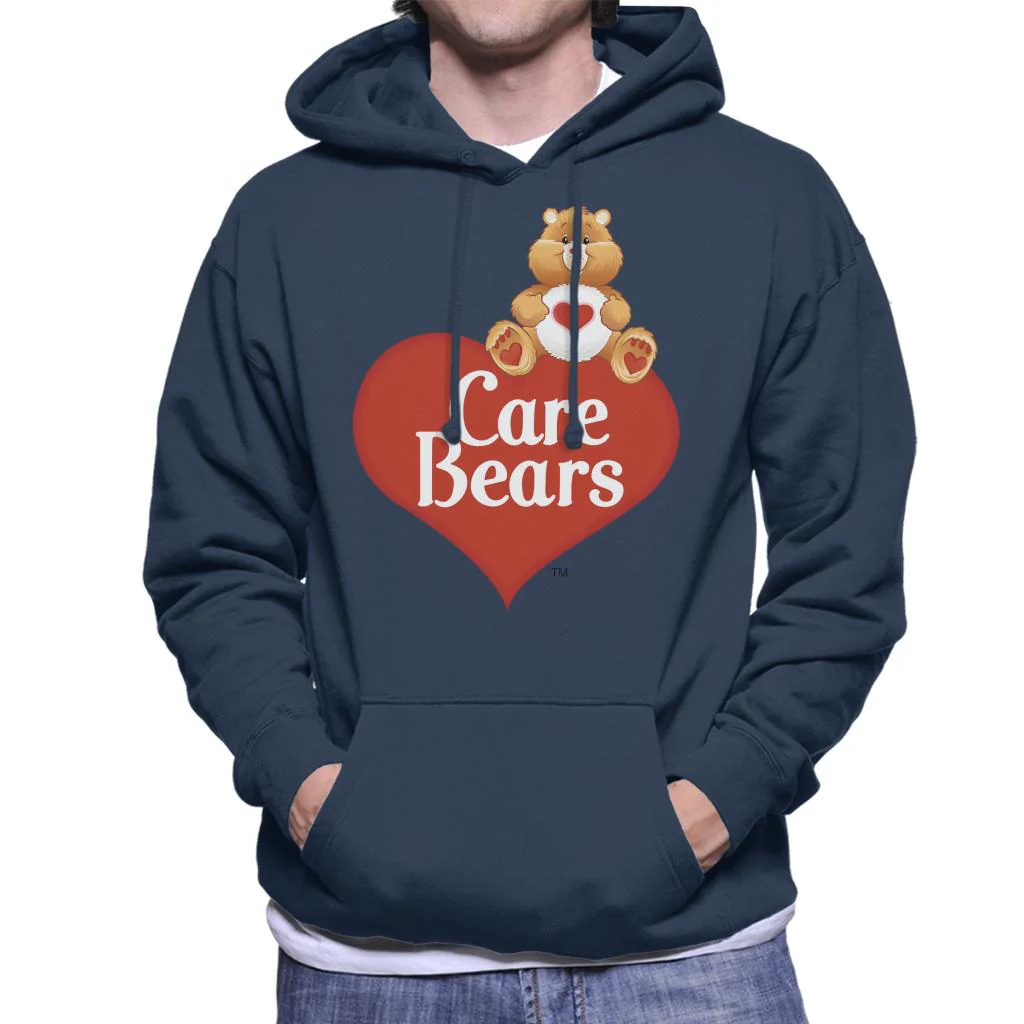Logo Tenderheart Bear Men's Hooded Sweatshirt - Image 4