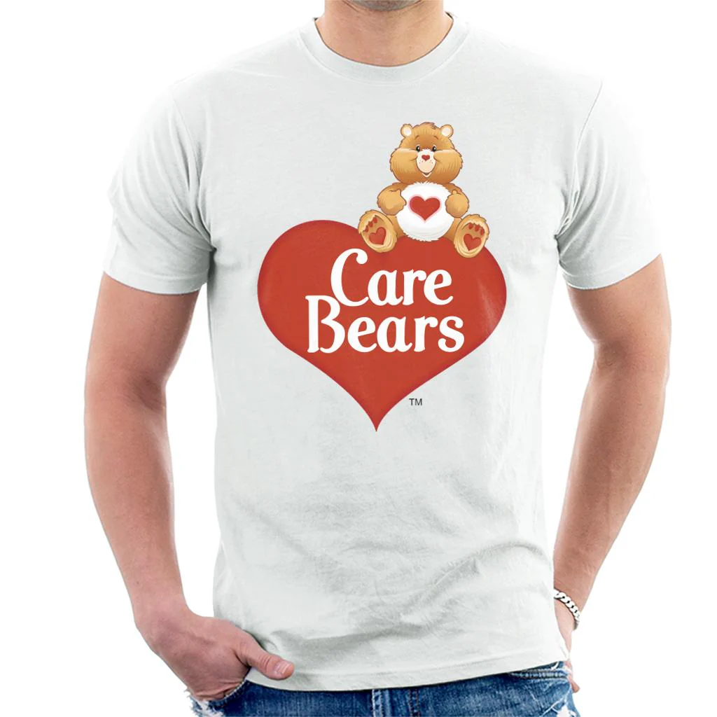 Logo Tenderheart Bear Men's T-Shirt - Image 4