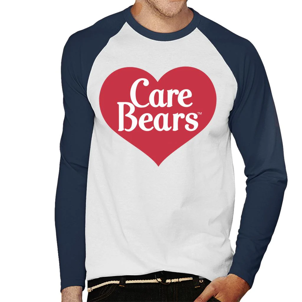 Love Heart Logo Men's Baseball Long Sleeved T-Shirt - Image 3