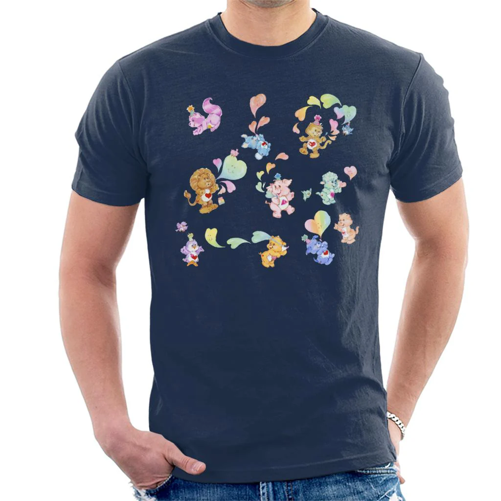 Love Heart Montage Men's T-Shirt - Image 3