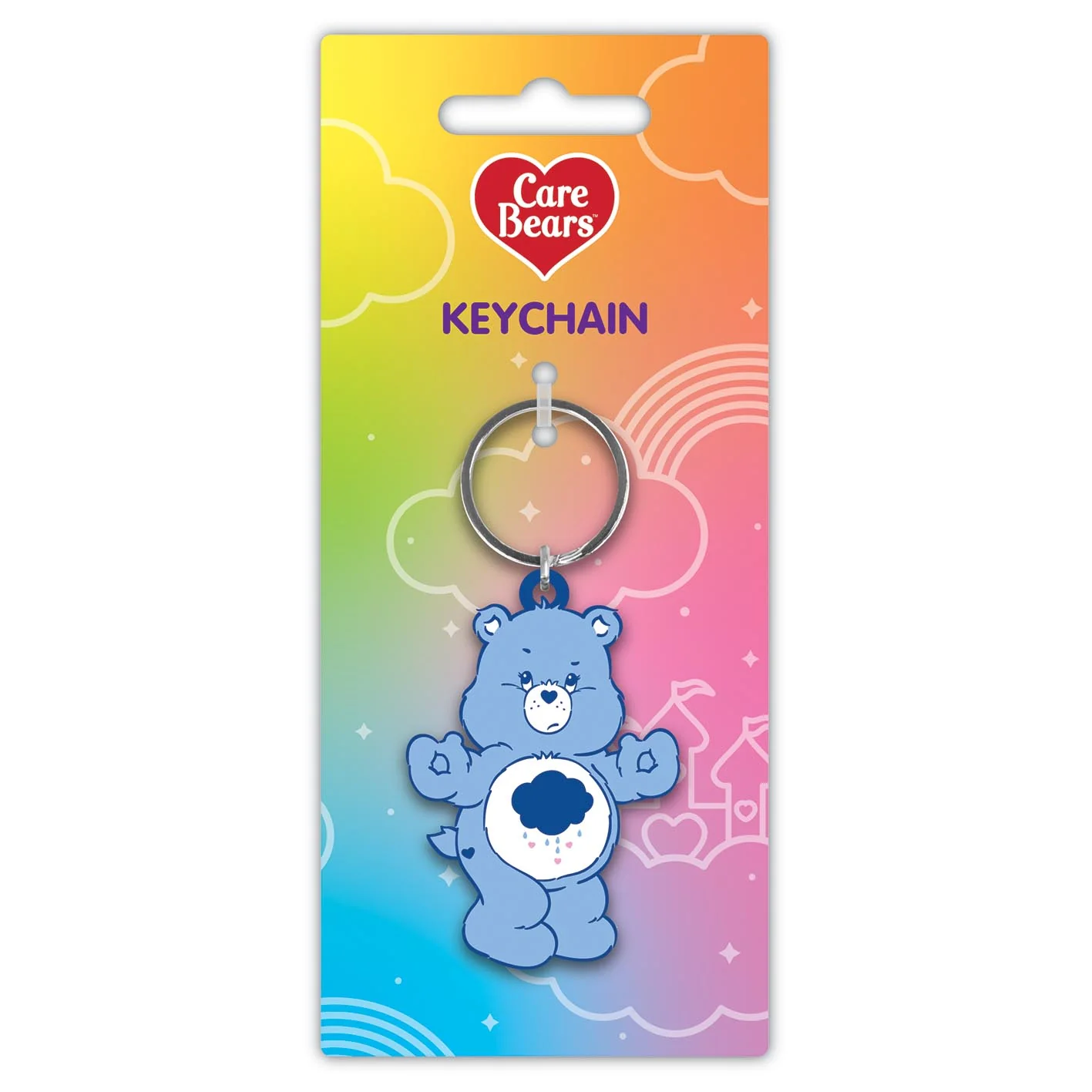 Care Bears Grumpy Bear Happy Face Mug, Keychain & Badge Bundle - Image 3