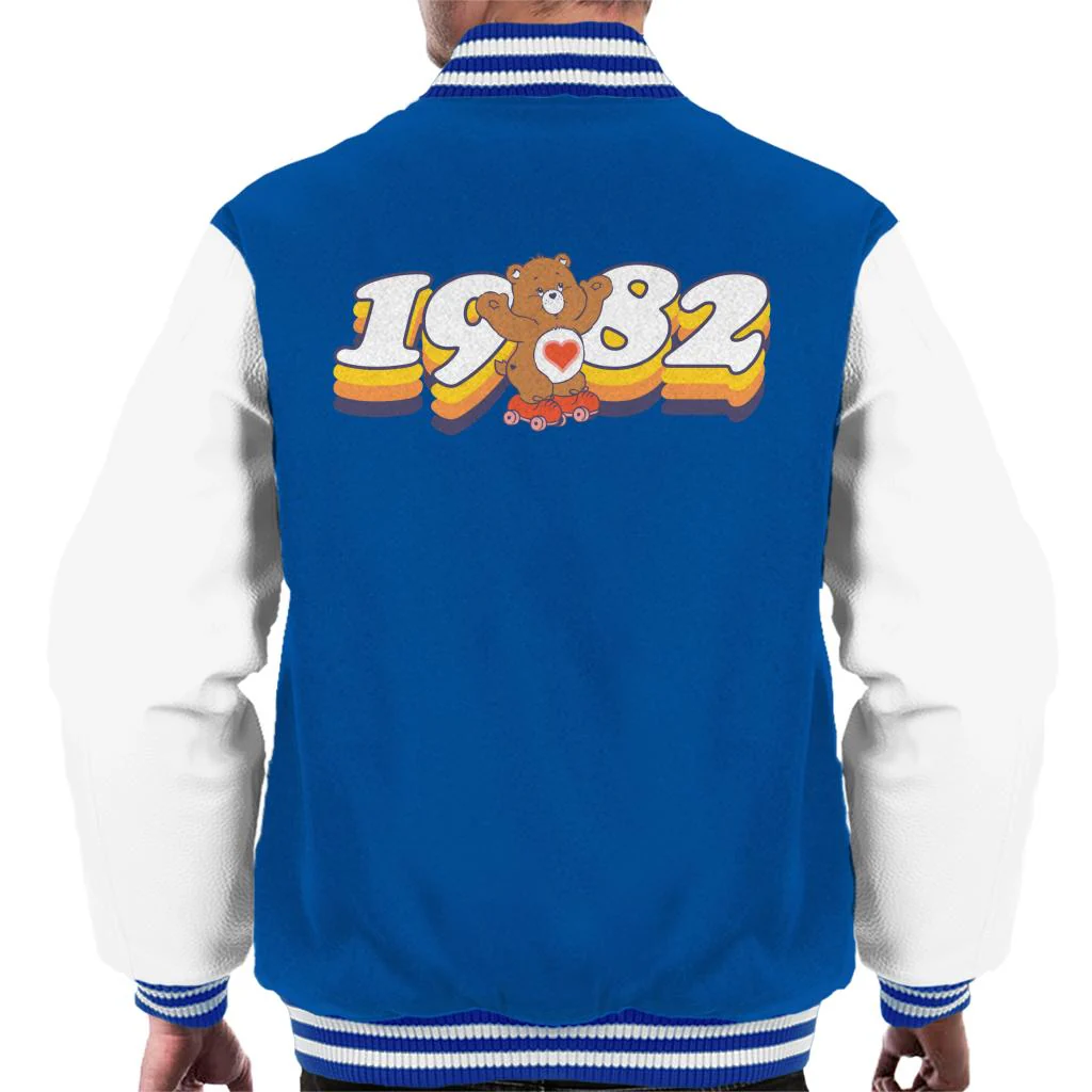 Tenderheart Bear 1982 Men's Varsity Jacket - Image 8