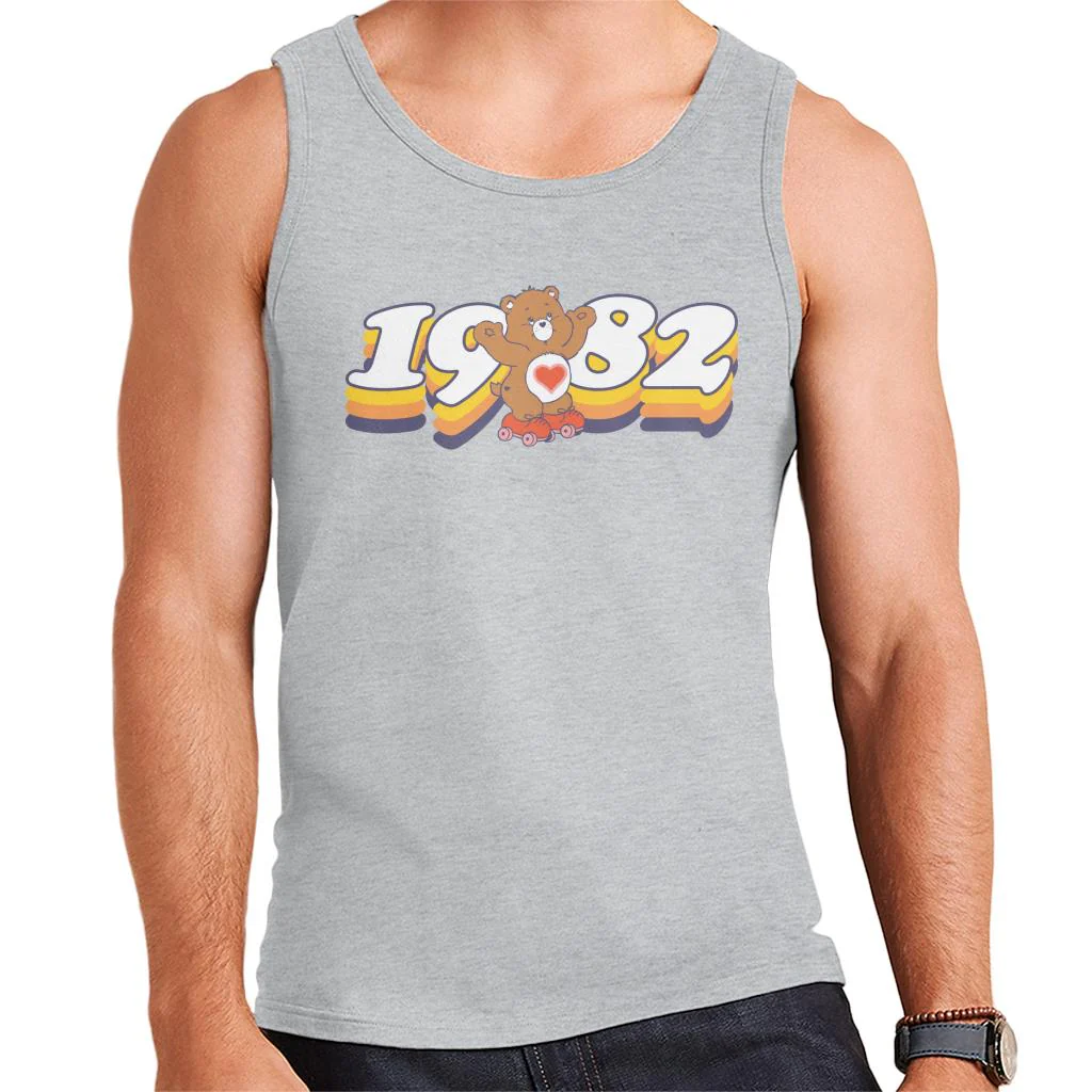 Tenderheart Bear 1982 Men's Vest - Image 3
