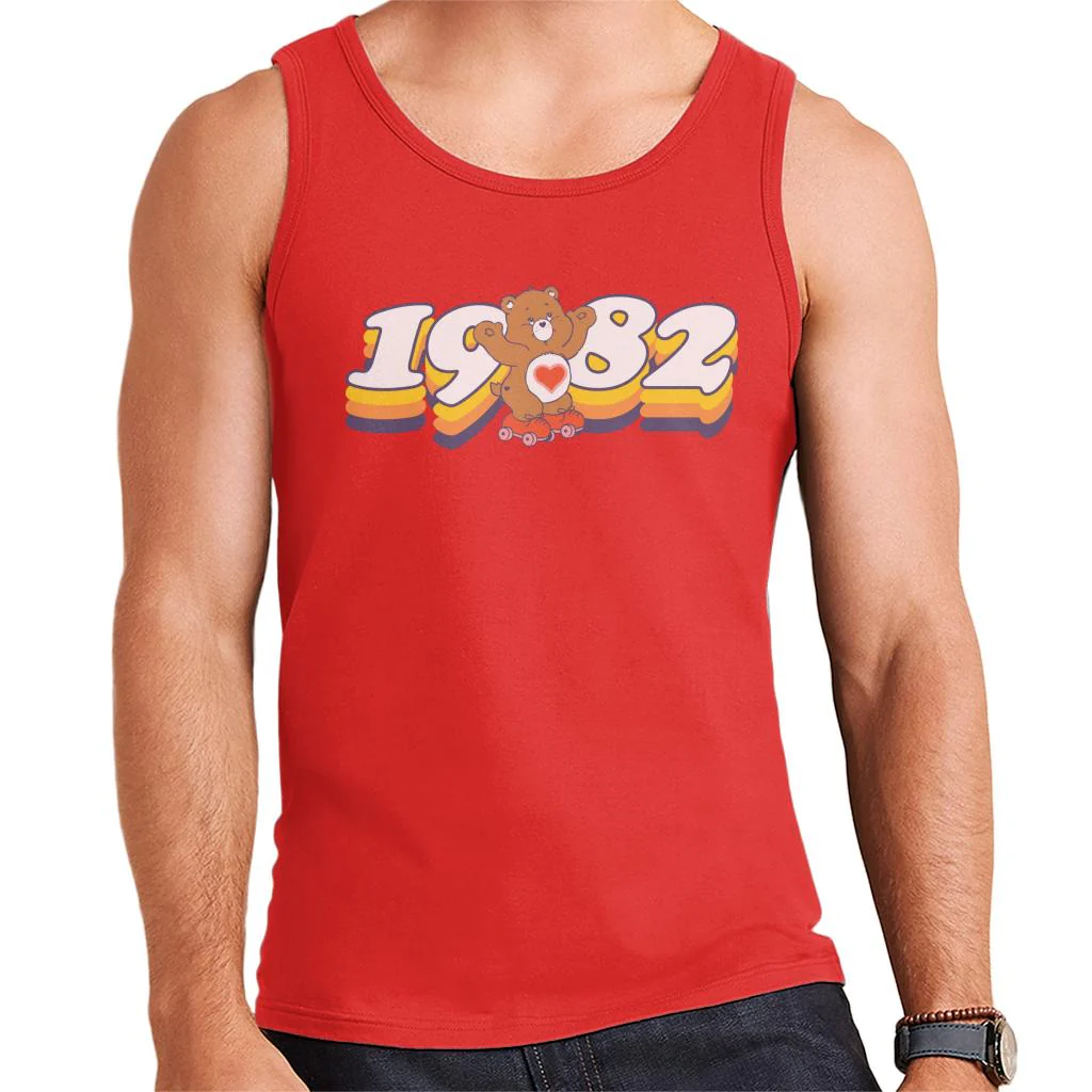 Tenderheart Bear 1982 Men's Vest - Image 5