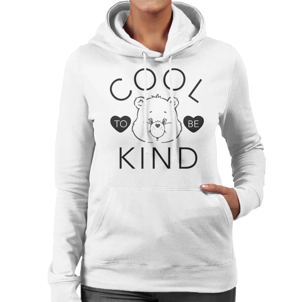 Tenderheart Bear Cool To Be Kind Women's Hooded Sweatshirt